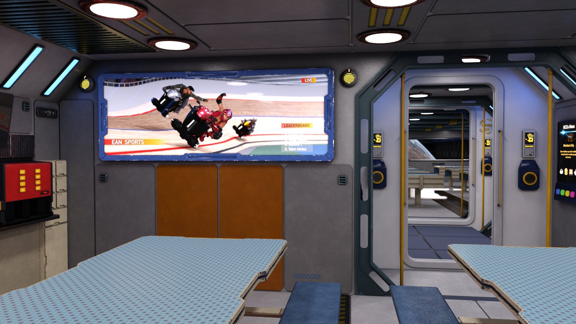 Fleet Ops: Mess Hall | Daz 3D