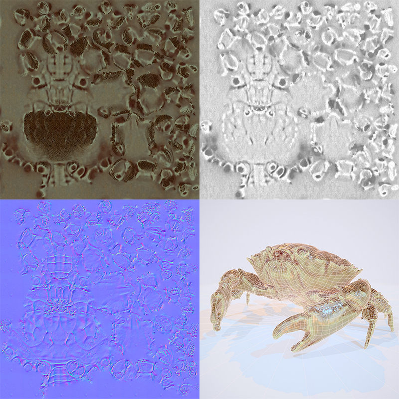 Crab Crab by: Polygonal Miniatures, 3D Models by Daz 3D