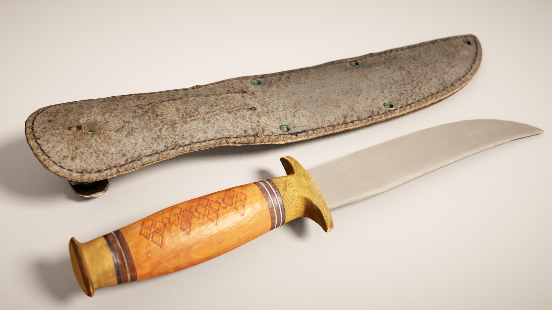 Knives and Blades Vol.1 by: Polygonal Miniatures, 3D Models by Daz 3D