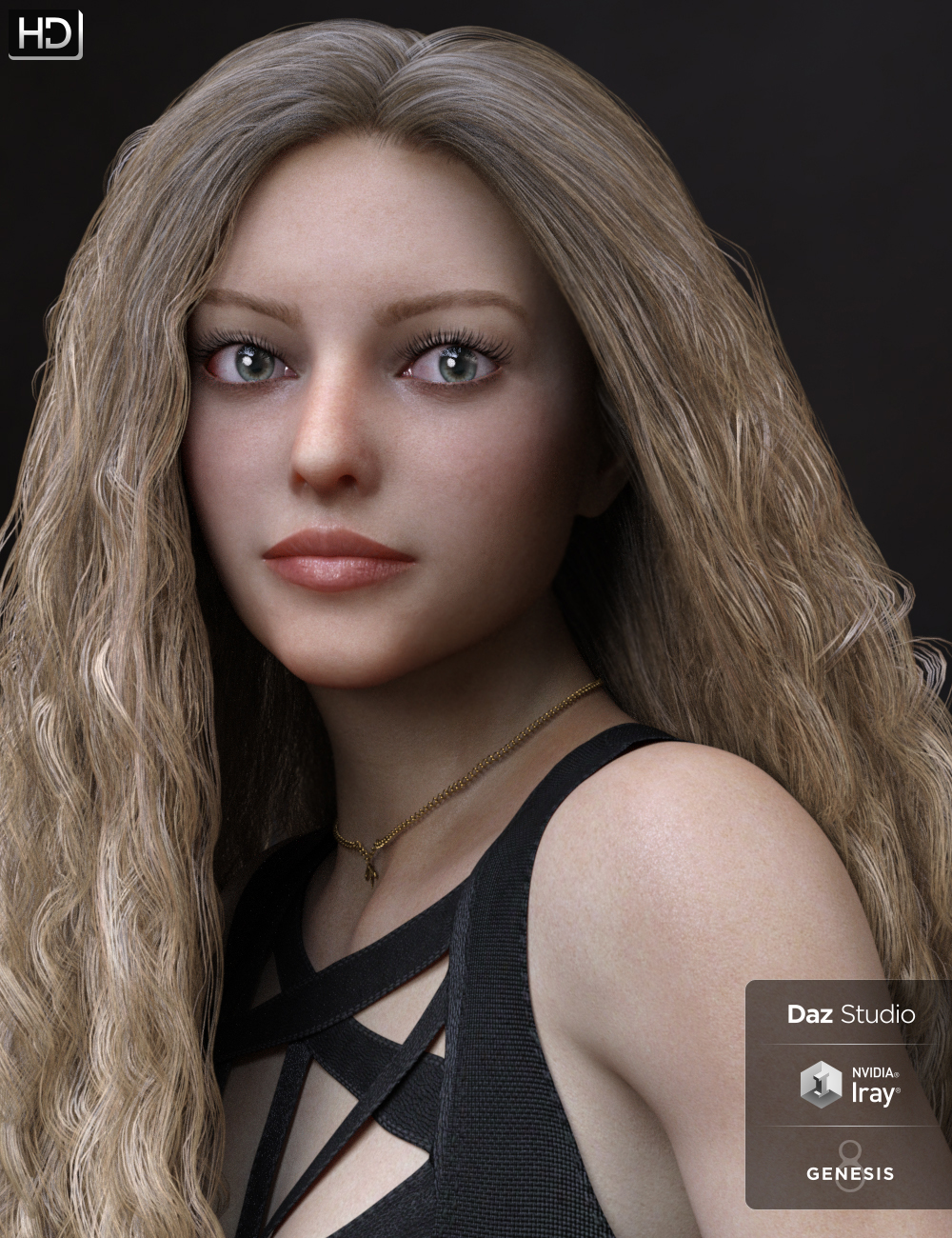 Blair HD and Expressions for Genesis 8 Female by: AnainBelladona, 3D Models by Daz 3D