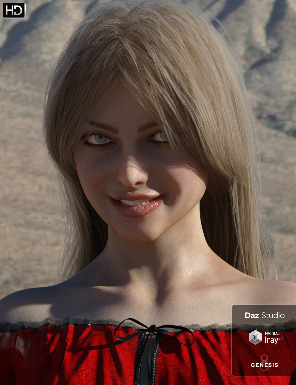 Blair HD and Expressions for Genesis 8 Female by: AnainBelladona, 3D Models by Daz 3D