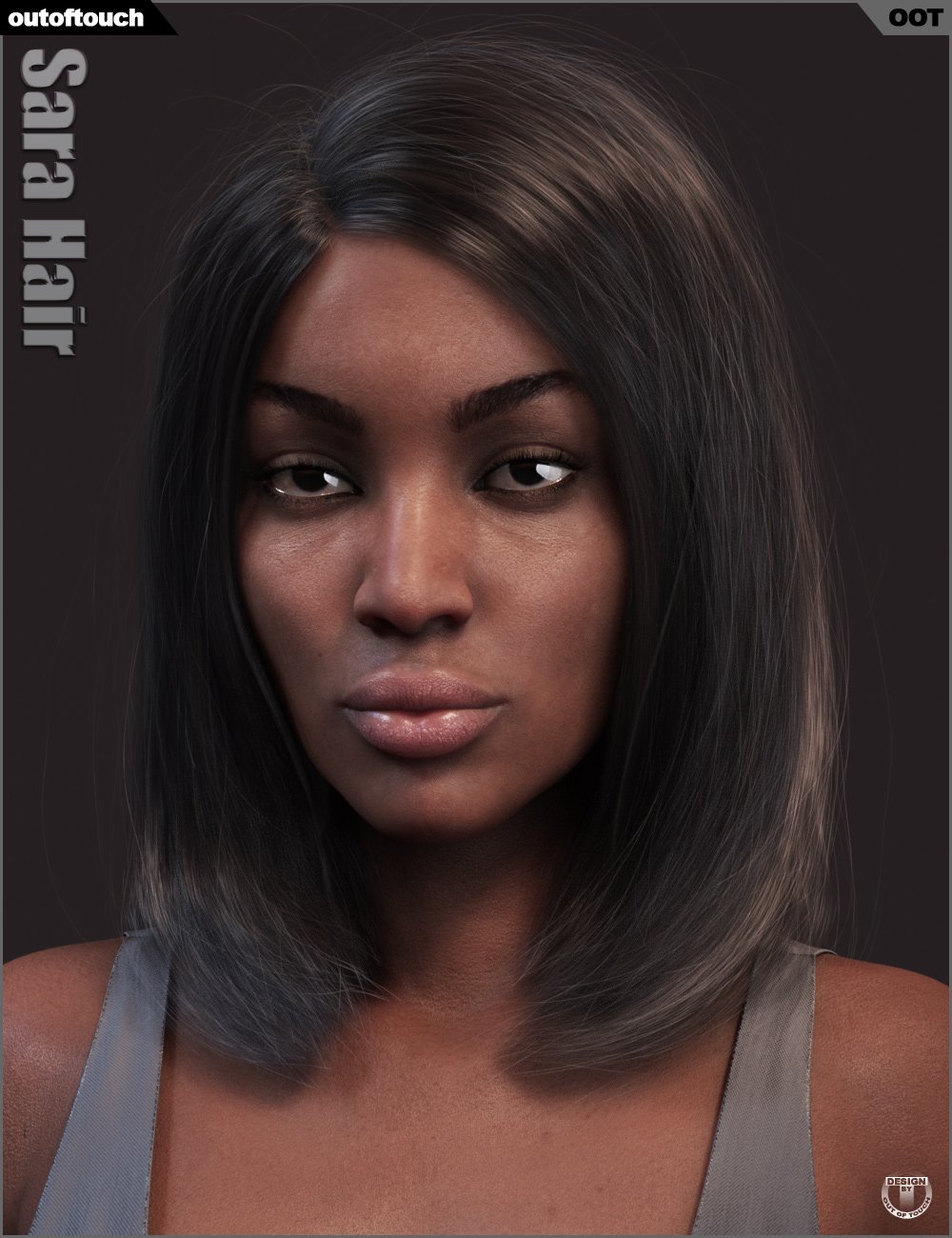 Sara Hair For Genesis 3 And 8 Female(s) 