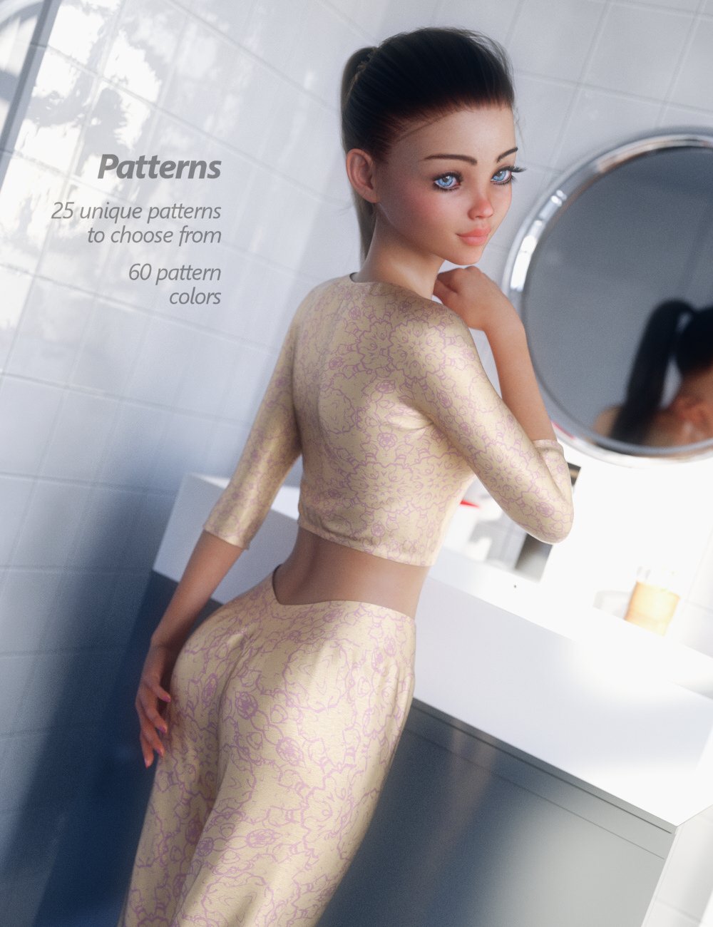 MMX Silk Shaders for Iray by: Mattymanx, 3D Models by Daz 3D