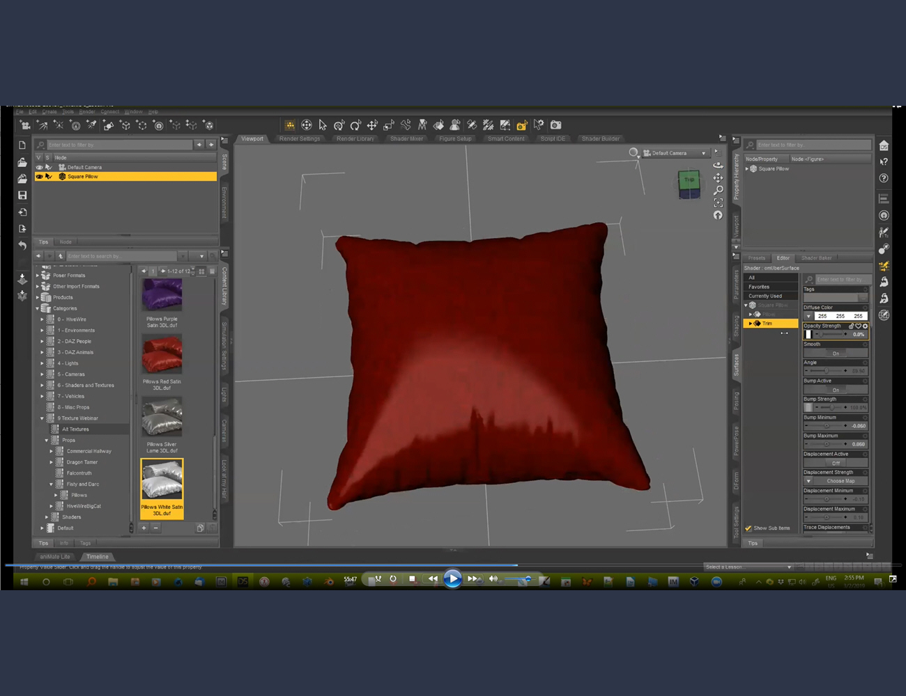 Tinkering with Textures Tutorial by: Digital Art Live, 3D Models by Daz 3D