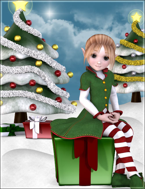 Sammy the Elf by: ARTCollaborations, 3D Models by Daz 3D