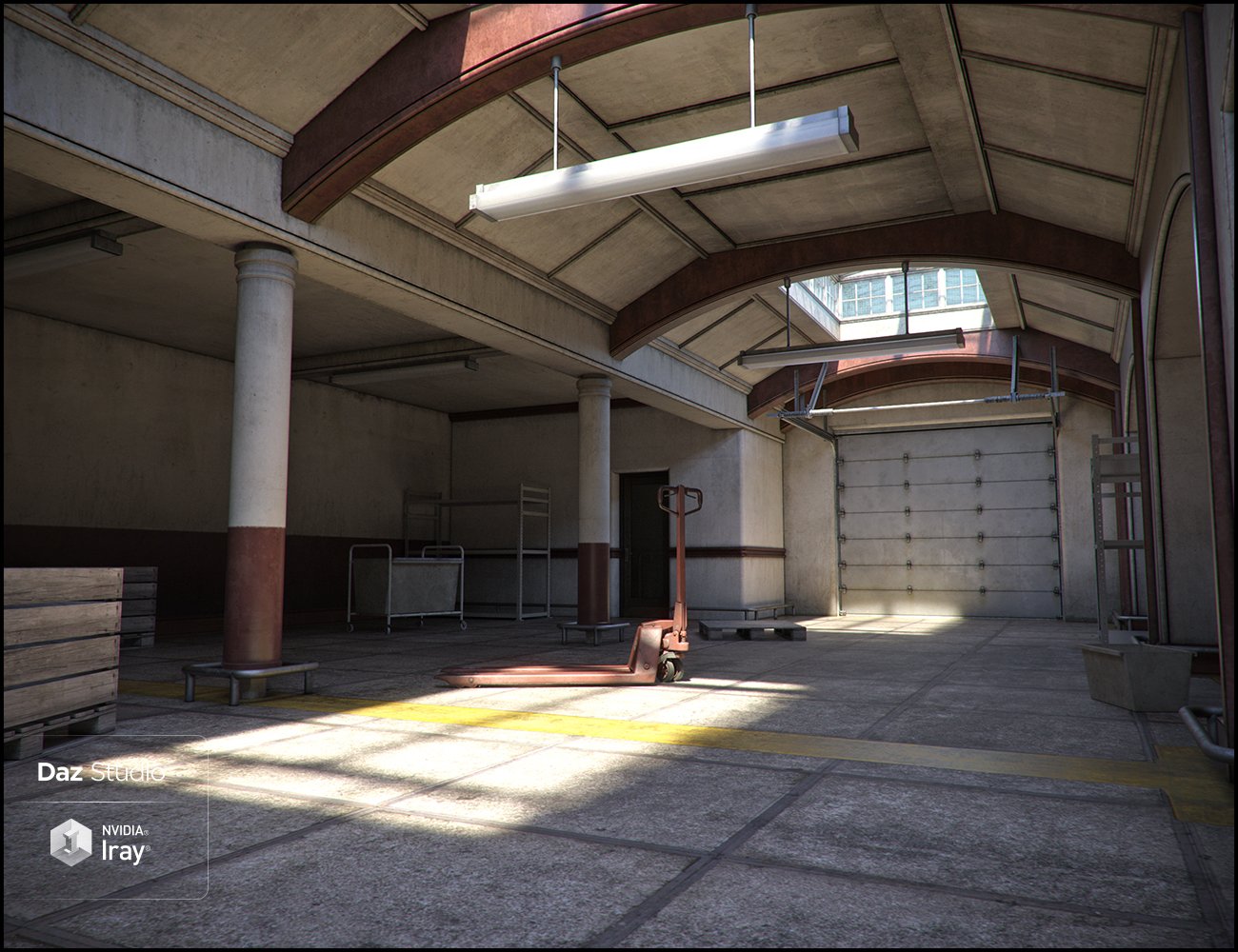 Parkside Loading Bay Clean Parkside Loading Bay Clean by: Jack Tomalin, 3D Models by Daz 3D