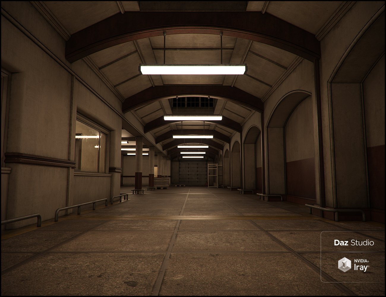 Parkside Loading Bay Clean Parkside Loading Bay Clean by: Jack Tomalin, 3D Models by Daz 3D