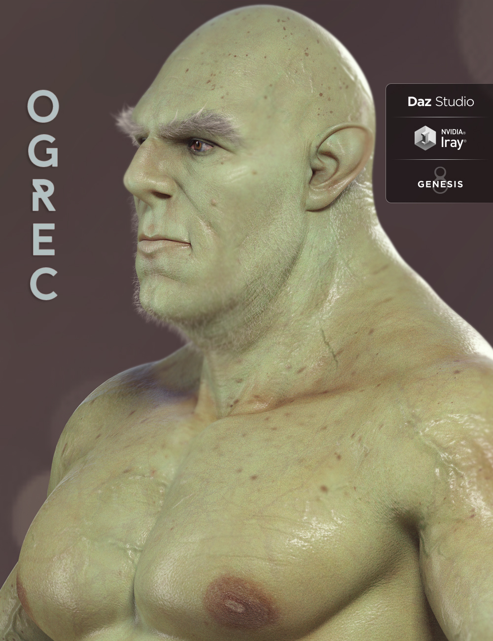 Ogrec for Genesis 8 Male Ogrec for Genesis 8 Male by: Spows, 3D Models by Daz 3D