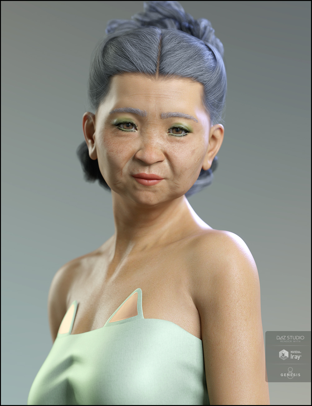 Kiyo for Mrs Chow 8 by: DemonicaEviliusJessaii, 3D Models by Daz 3D