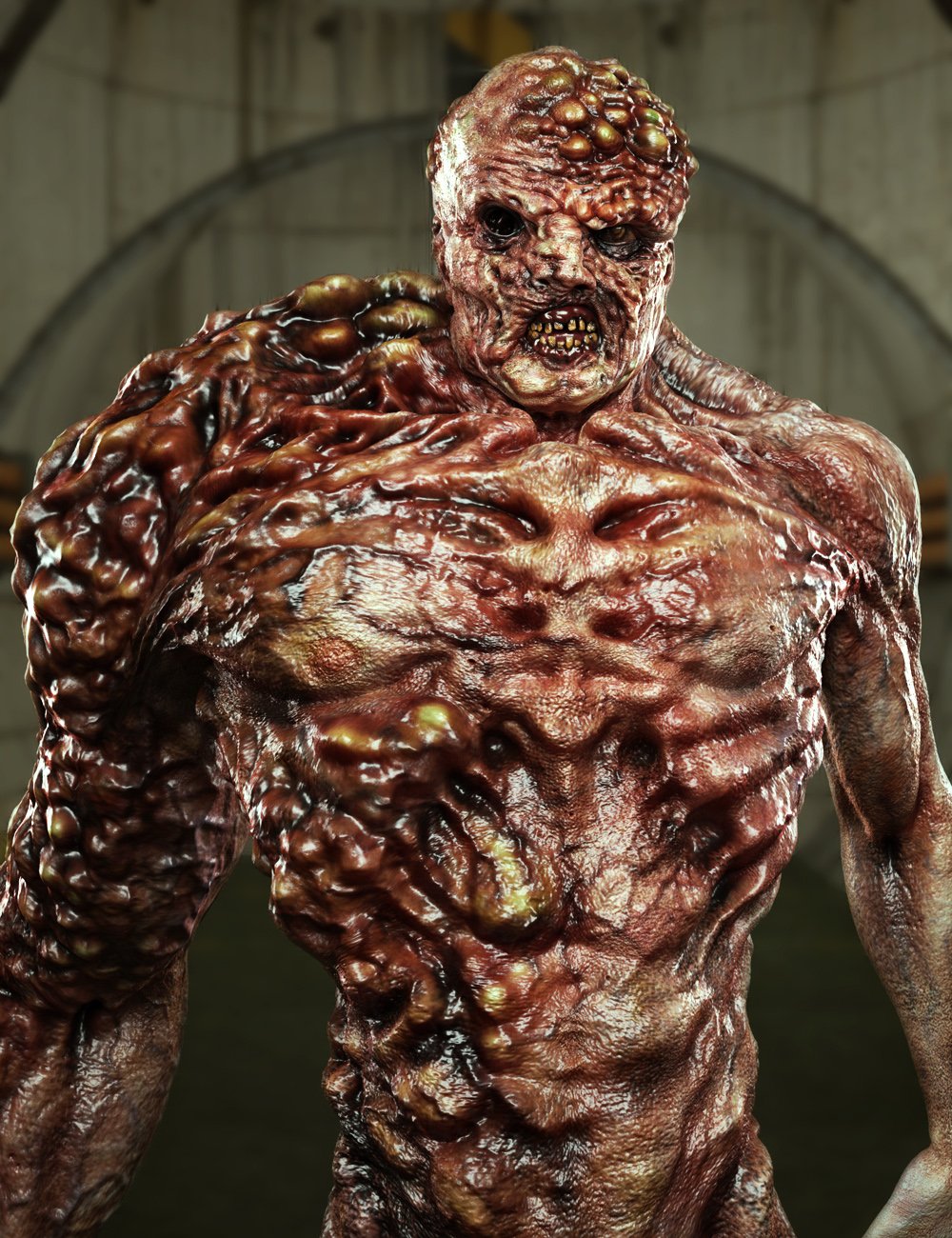 The Abomination HD for Genesis 8 Male by: Josh Crockett, 3D Models by Daz 3D