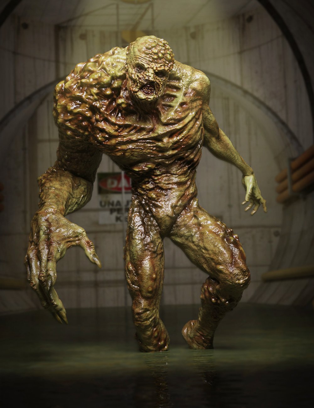 The Abomination HD for Genesis 8 Male The Abomination HD for Genesis 8 Male by: Josh Crockett, 3D Models by Daz 3D