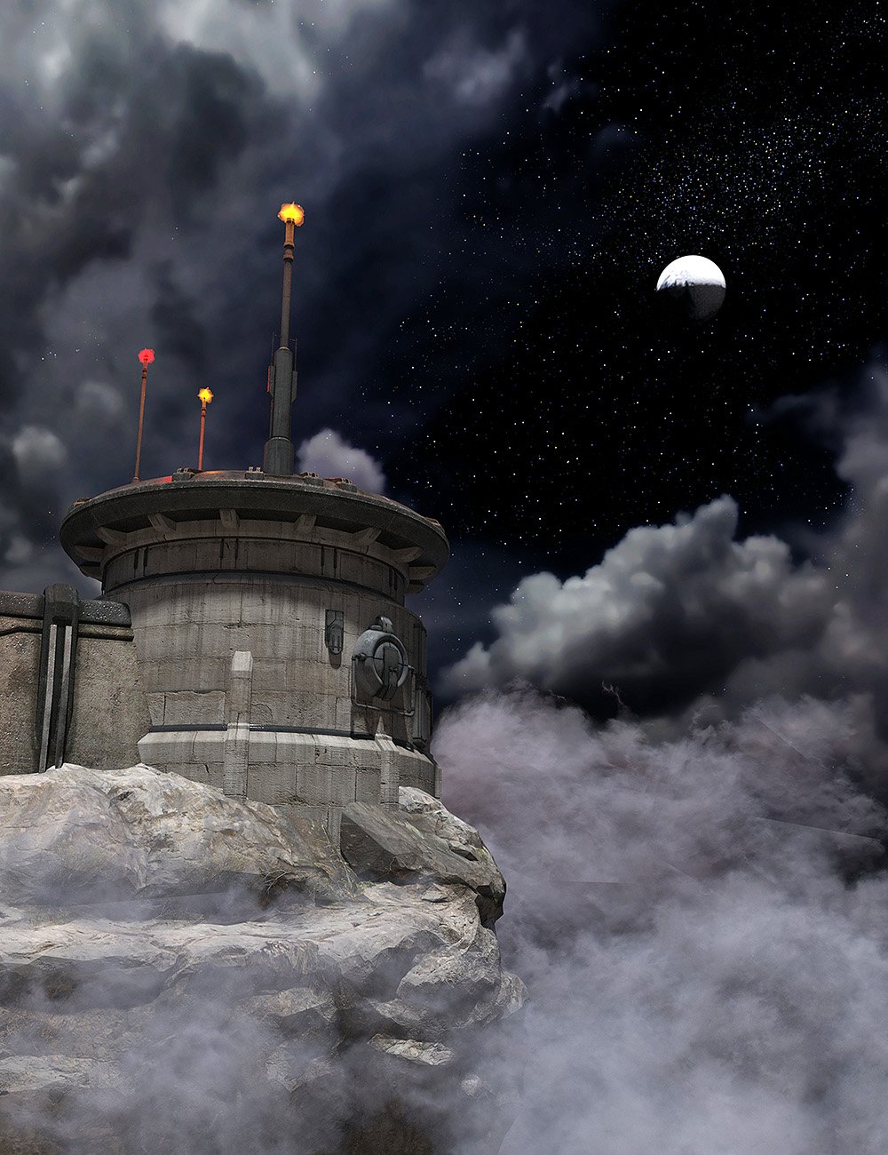 Orestes Iray HDRI Skydomes - Erupiter by: Orestes Graphics, 3D Models by Daz 3D