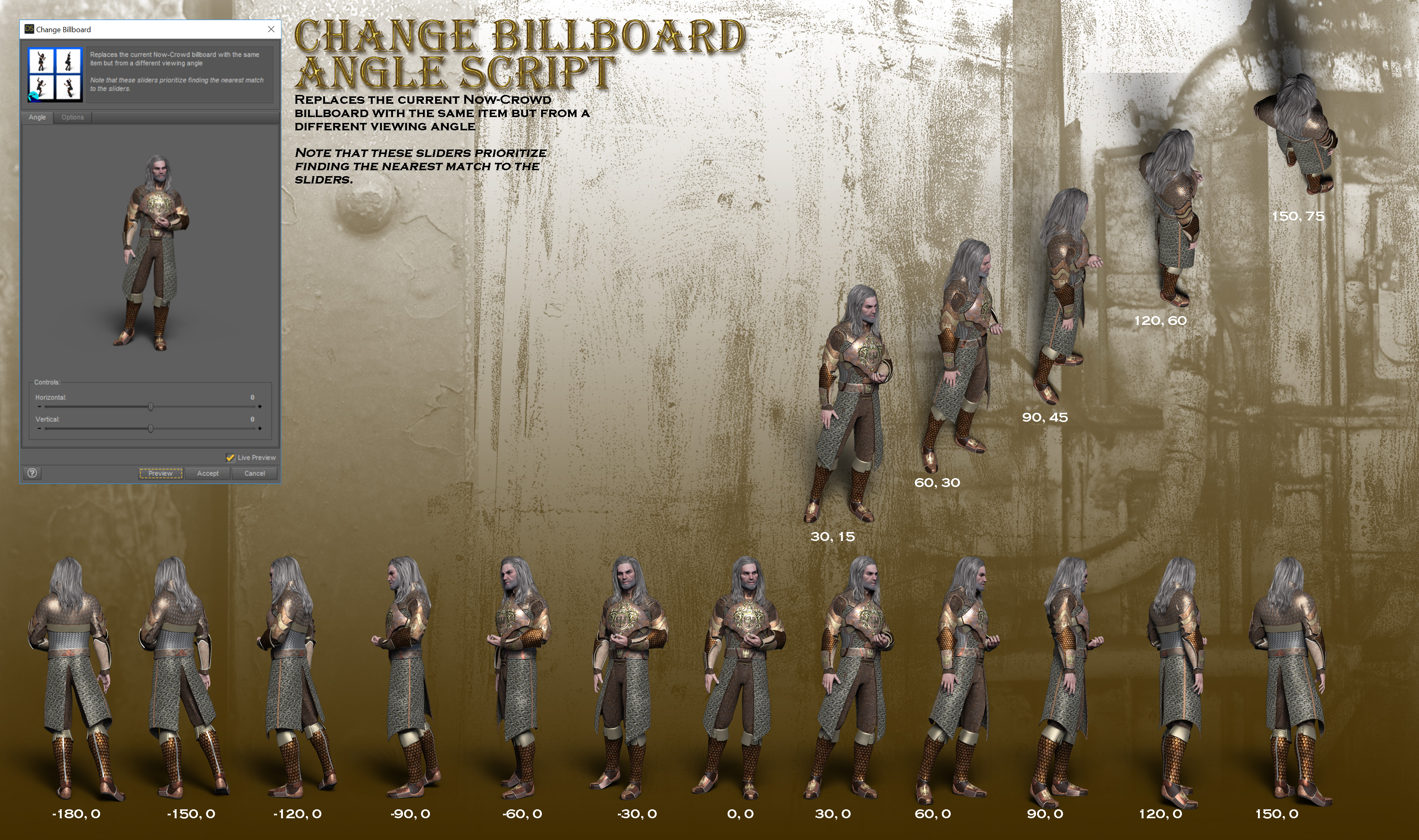 Now-Crowd Billboards - Court Life by: RiverSoft Art, 3D Models by Daz 3D