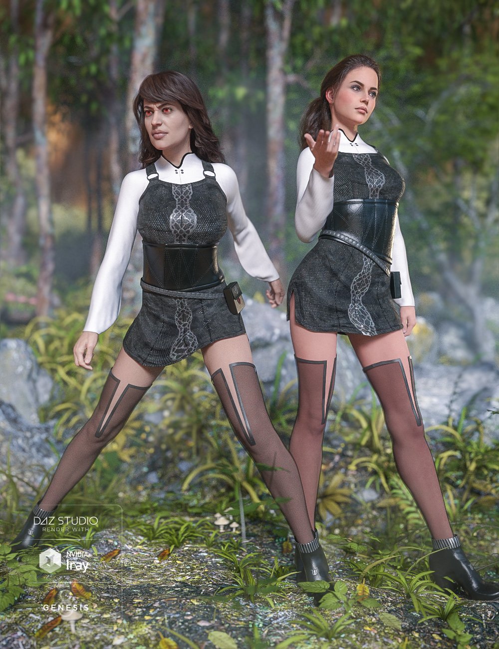 dForce Dragon Sitter Outfit for Genesis 8 Female(s) by: Barbara BrundonMoonscape GraphicsSadeUmblefugly, 3D Models by Daz 3D