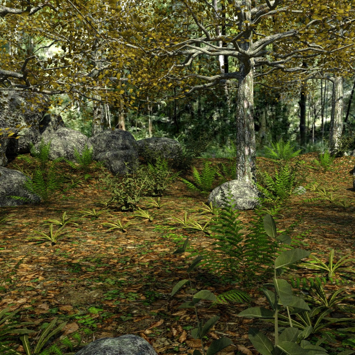 Between the Forest by: JeffersonAF, 3D Models by Daz 3D