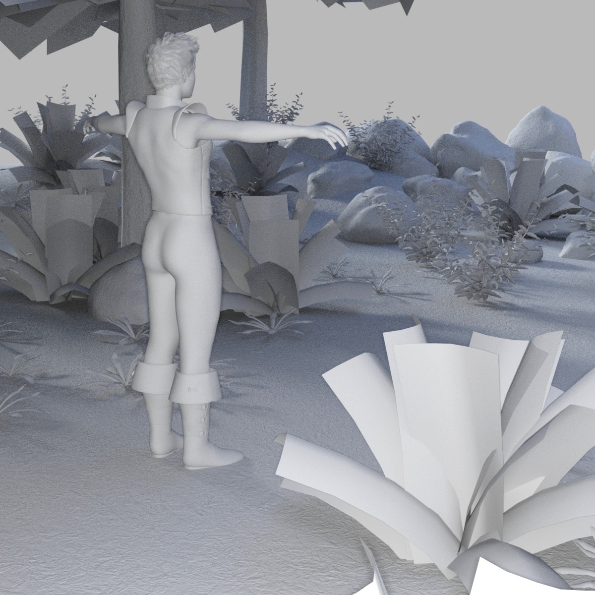 Between the Forest Between the Forest by: JeffersonAF, 3D Models by Daz 3D