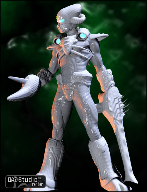 Hypergenetic Bio-Armor by: Valandar, 3D Models by Daz 3D