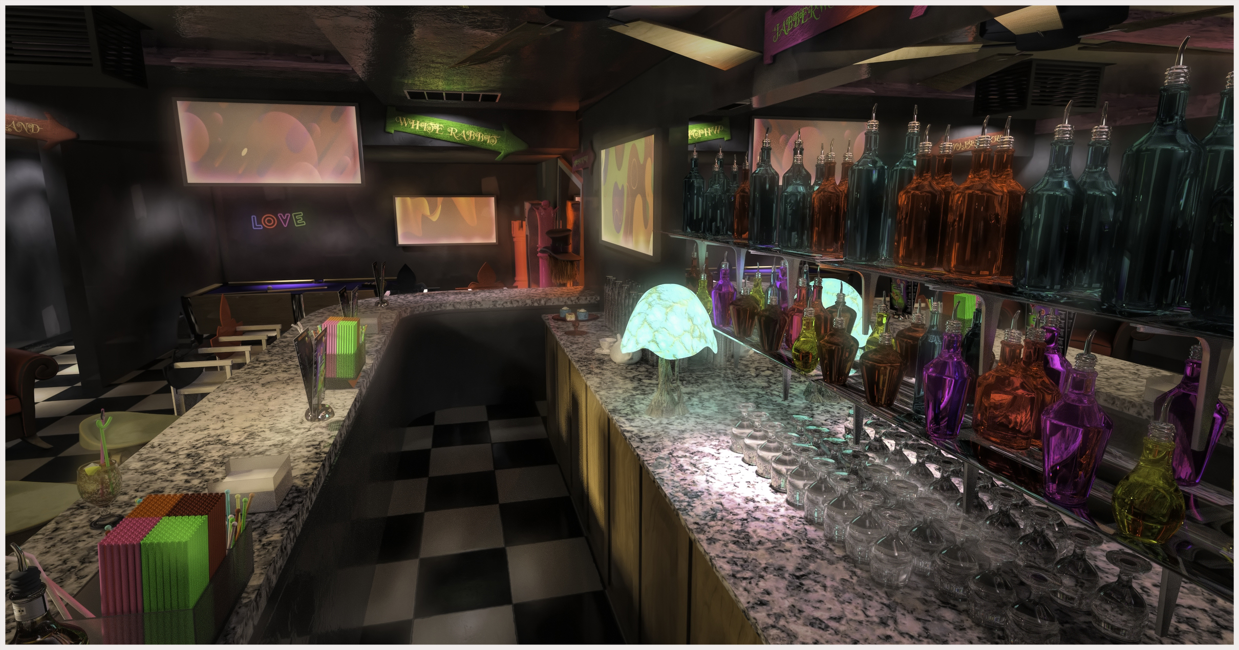 FIG Fantasy Bar by: i3D_LotusFugazi1968Valery3D, 3D Models by Daz 3D