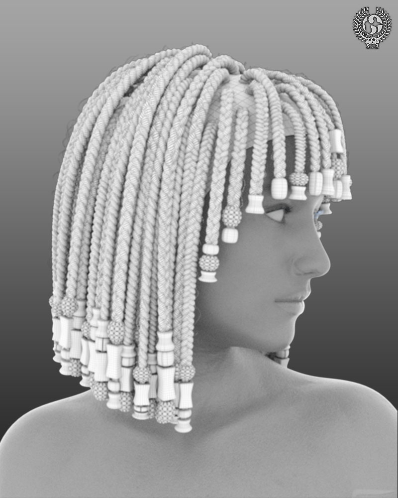 Goddess Braids For Genesis 3 And 8 Females Goddess Braids For Genesis 3 And 8 Females by: SamSil, 3D Models by Daz 3D