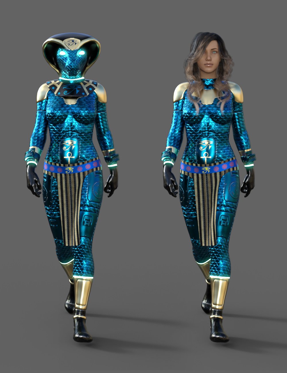 Scifi Egyptian Outfit For Genesis 8 Females(s) Scifi Egyptian Outfit For Genesis 8 Females(s) by: AcharyaPolina, 3D Models by Daz 3D