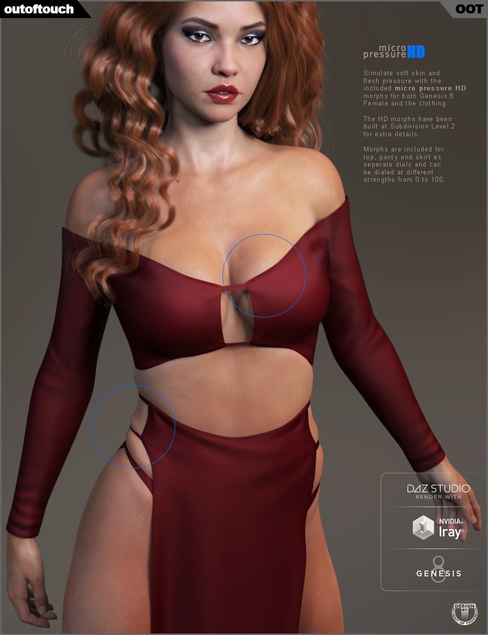 dForce Helena Outfit for Genesis 8 Female(s) by: outoftouch, 3D Models by Daz 3D