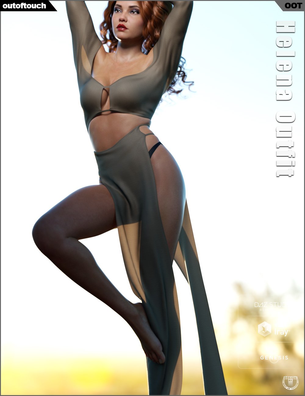 dForce Helena Outfit for Genesis 8 Female(s) dForce Helena Outfit for Genesis 8 Female(s) by: outoftouch, 3D Models by Daz 3D