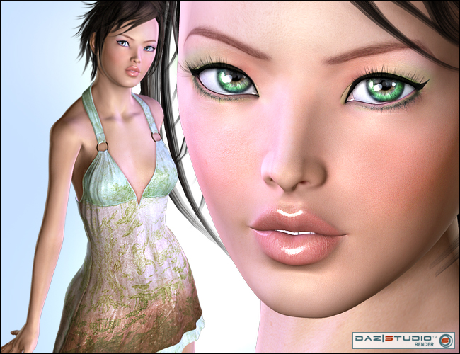 Didi for V4 by: Liquid Rust, 3D Models by Daz 3D