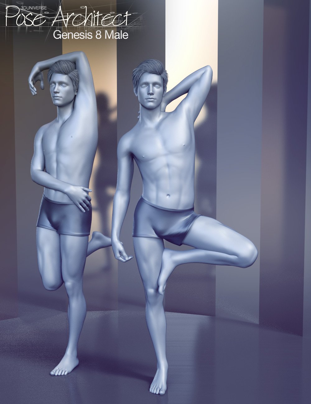 Pose Architect for Genesis 8 Male(s) by: 3D Universe, 3D Models by Daz 3D