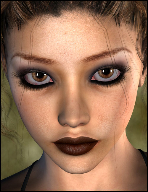 L.I.E. Makeup Layers for V4 by: ARTCollab, 3D Models by Daz 3D