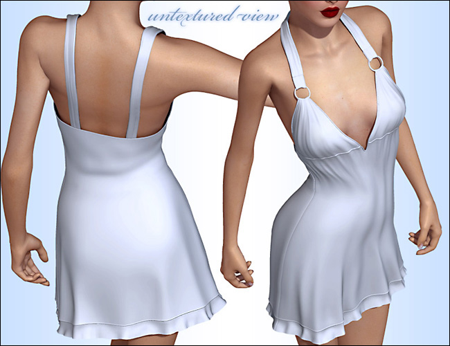 Didi Dress V4 by: 4blueyes, 3D Models by Daz 3D
