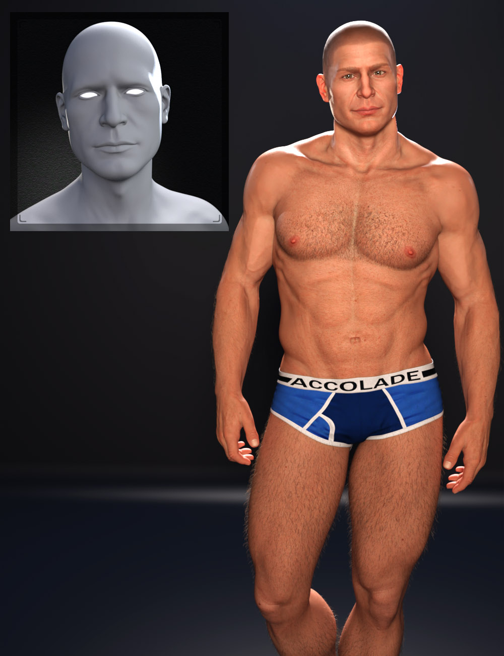 M3D HD Hero Shapes for Michael 8 M3D HD Hero Shapes for Michael 8 by: Male-M3dia, 3D Models by Daz 3D