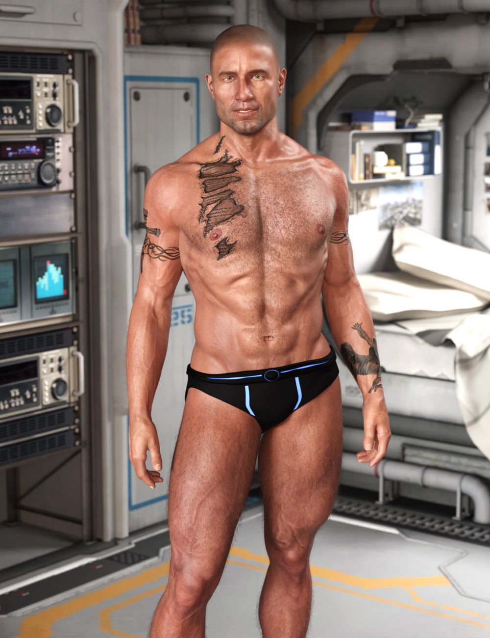 M3D HD Hero Shapes for Michael 8 M3D HD Hero Shapes for Michael 8 by: Male-M3dia, 3D Models by Daz 3D