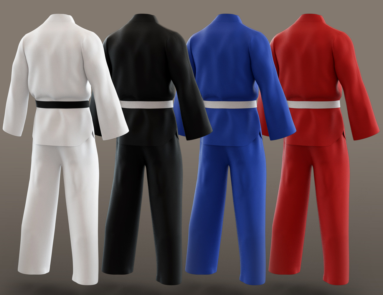 dForce Karate Gi Textures dForce Karate Gi Textures by: Moonscape GraphicsSade, 3D Models by Daz 3D
