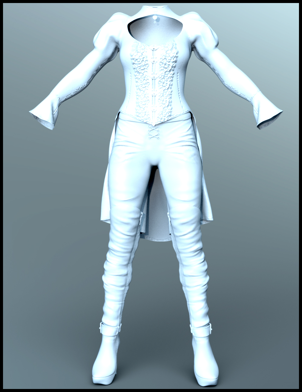 dForce ElisaXlook for Genesis 8 Female(s) by: Nathy Design, 3D Models by Daz 3D