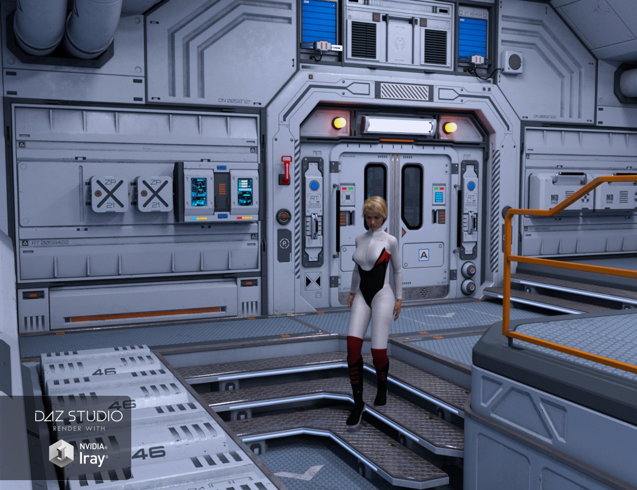 Solaris Control Cabin Solaris Control Cabin by: petipet, 3D Models by Daz 3D