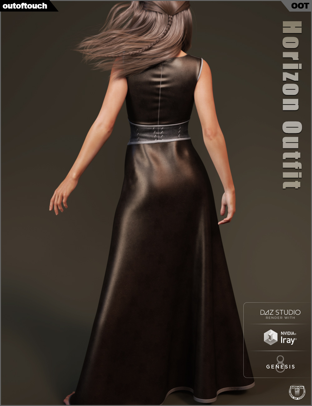 dForce Horizon Outfit for Genesis 8 Female(s) by: outoftouch, 3D Models by Daz 3D