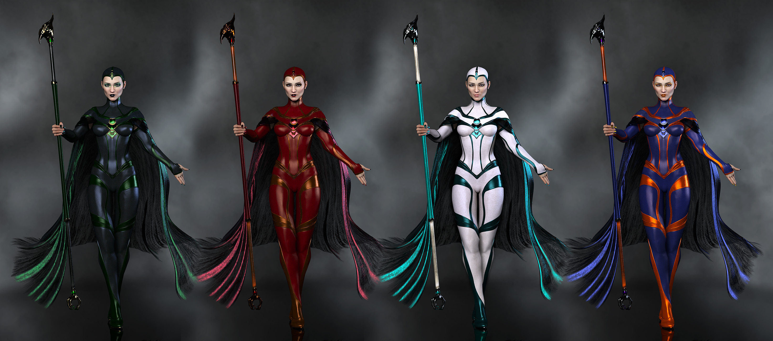 dForce Bone Conjurer Outfit for Genesis 8 Female(s)