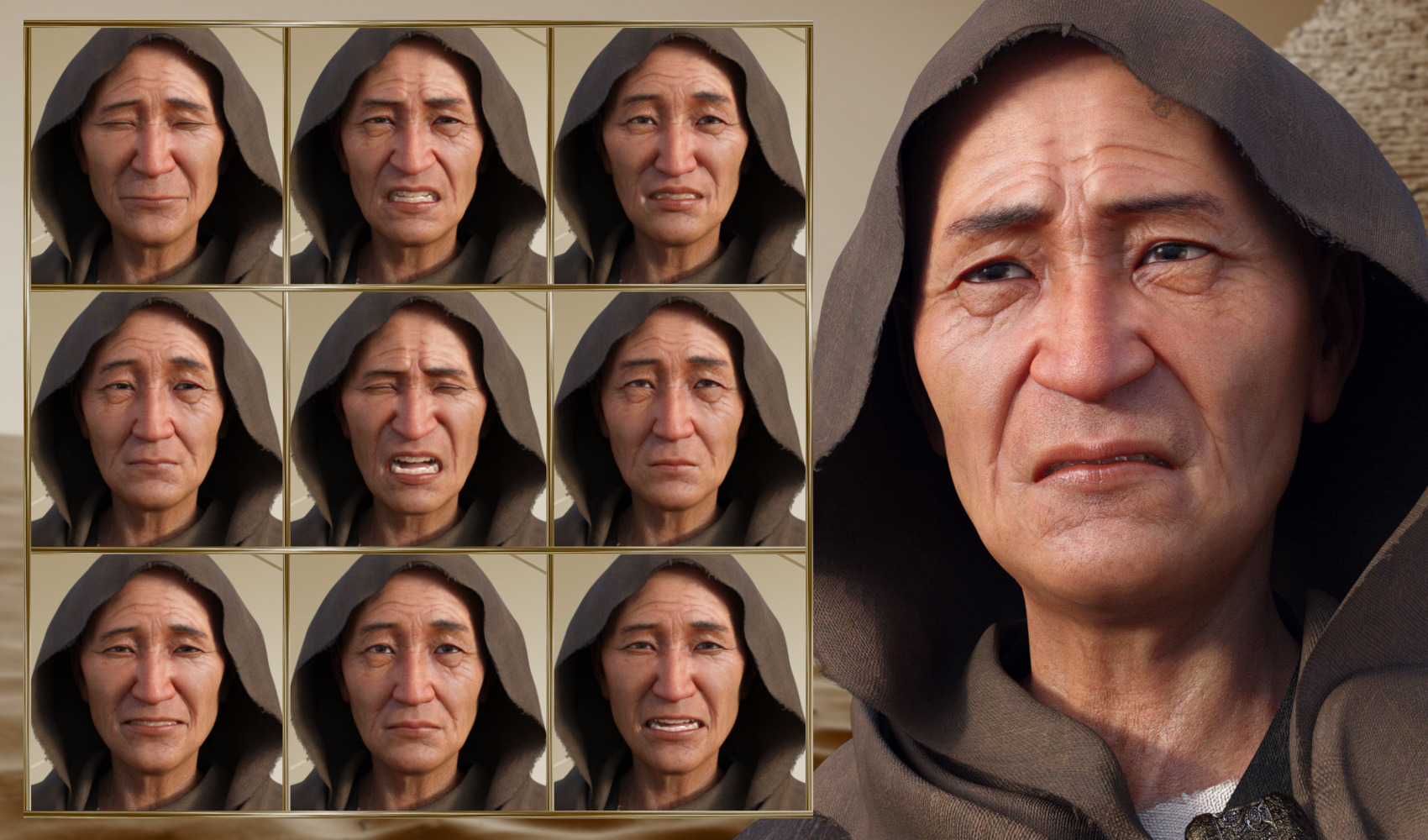 Wise - Expressions for Genesis 8 Male and Mr Woo 8 by: JWolf, 3D Models by Daz 3D