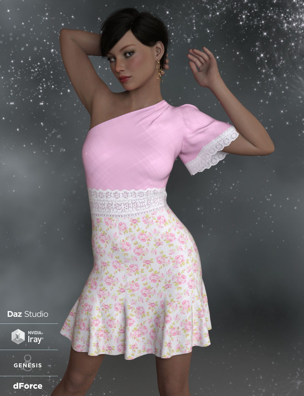 dForce Felicity Ann Dress for Genesis 8 Female(s) dForce Felicity Ann Dress for Genesis 8 Female(s) by: WildDesigns, 3D Models by Daz 3D