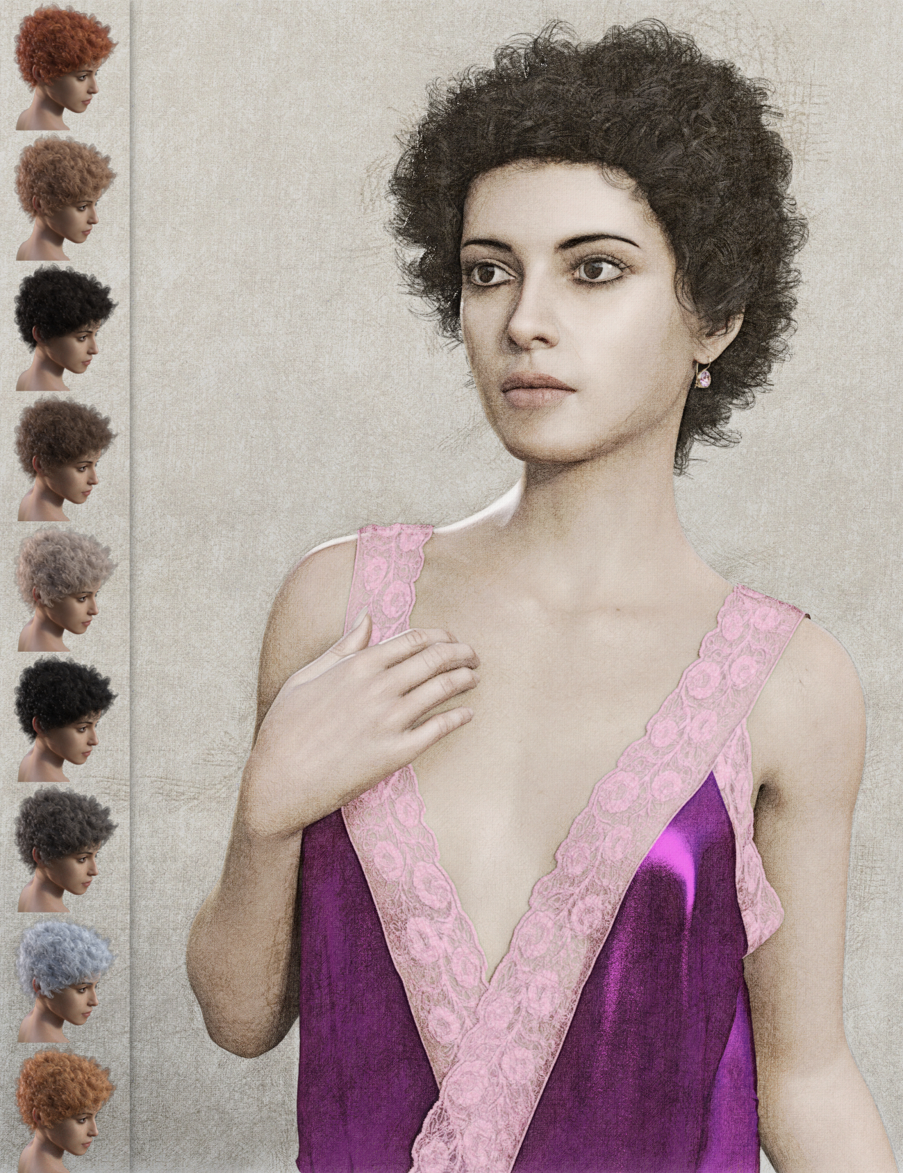 Leon Hair for Genesis 8 Female(s) Leon Hair for Genesis 8 Female(s) by: Vyusur, 3D Models by Daz 3D
