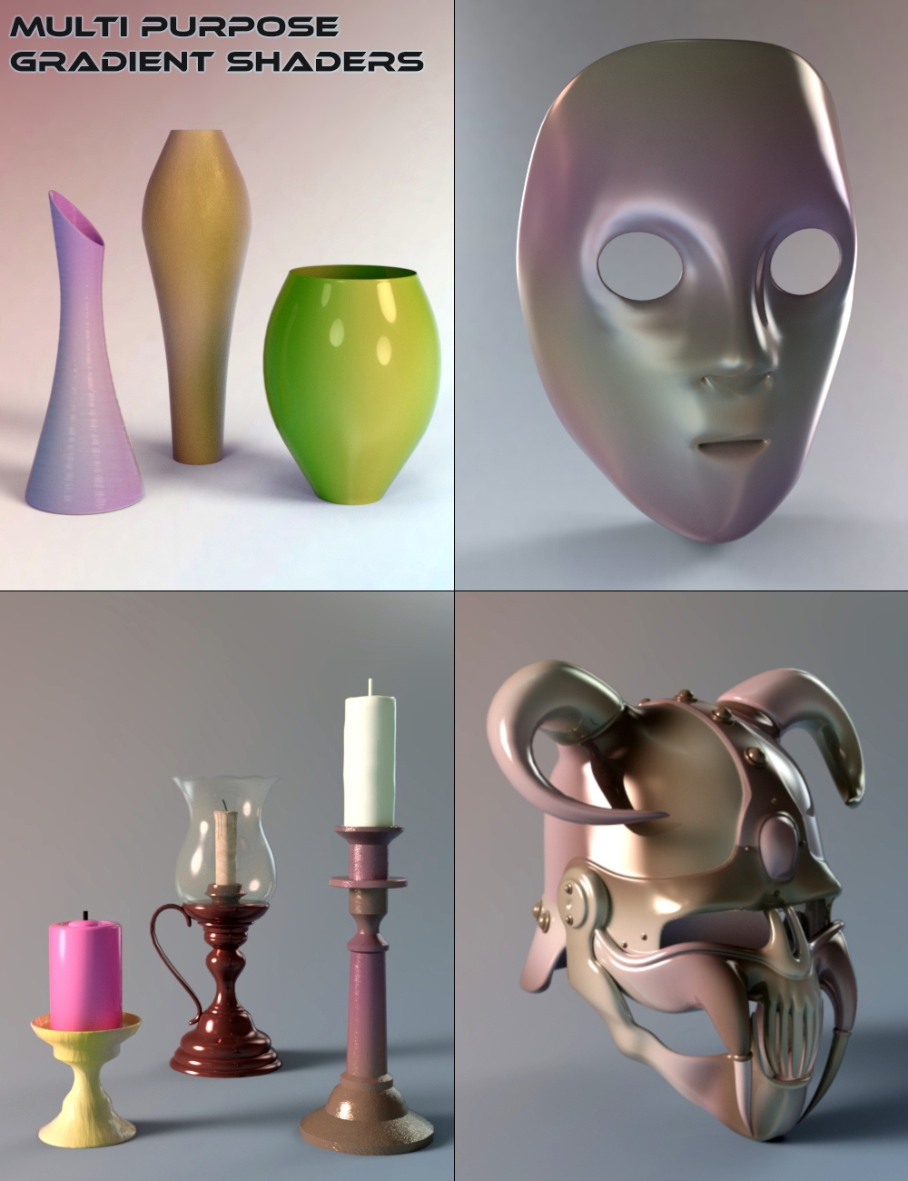 Multi Purpose Gradient Shaders for Iray by: SF-Design, 3D Models by Daz 3D