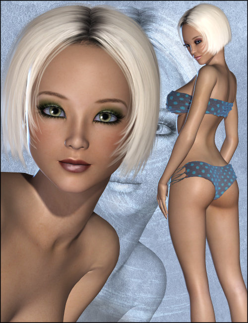 Luna by: Freja, 3D Models by Daz 3D