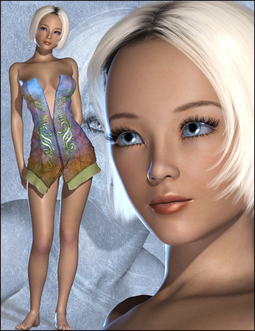 Luna by: Freja, 3D Models by Daz 3D