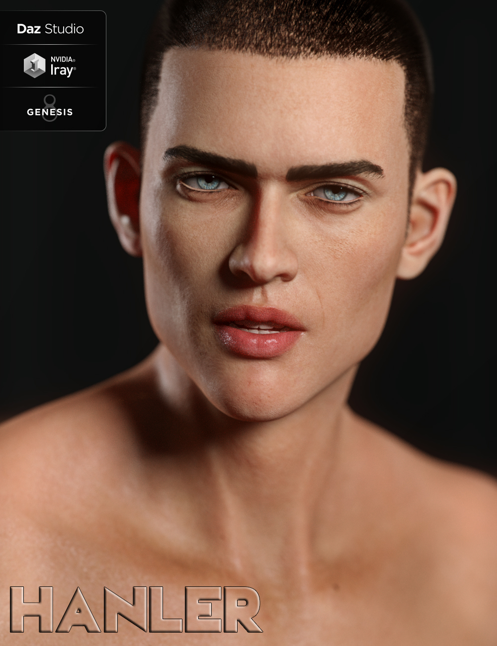 Hanler For Genesis 8 Male by: JavierMicheal, 3D Models by Daz 3D