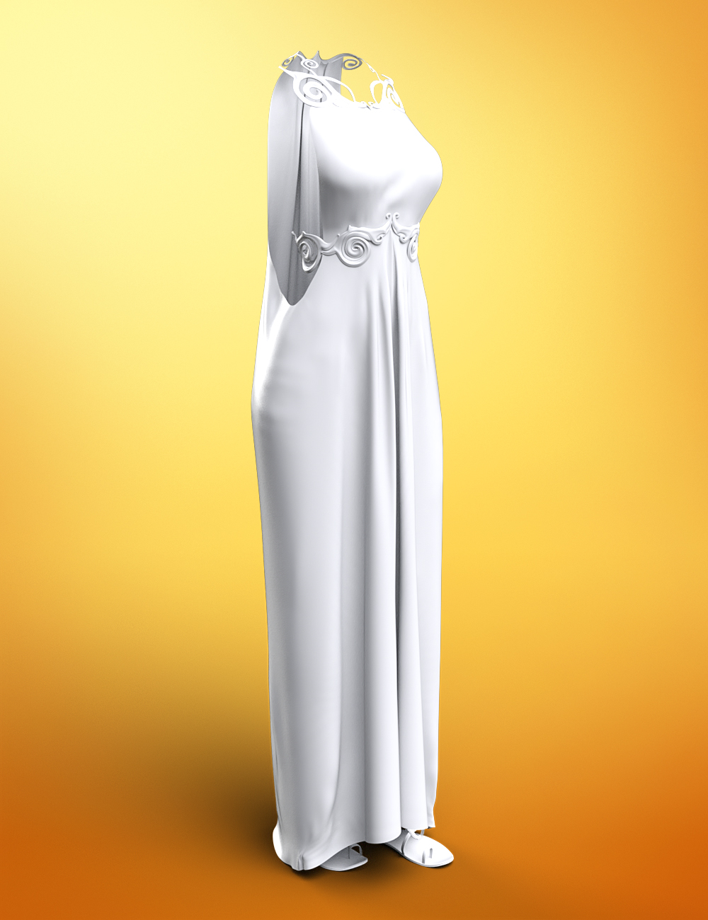 dForce Goddess of Grandeur Outfit for Genesis 8 Female(s) by: NikisatezShanasSoulmate, 3D Models by Daz 3D