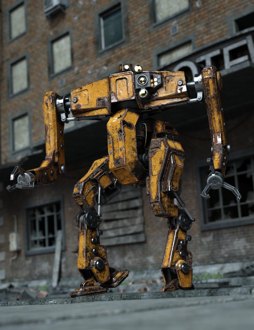 Titan Mecha Titan Mecha by: Moonscape GraphicsSade, 3D Models by Daz 3D