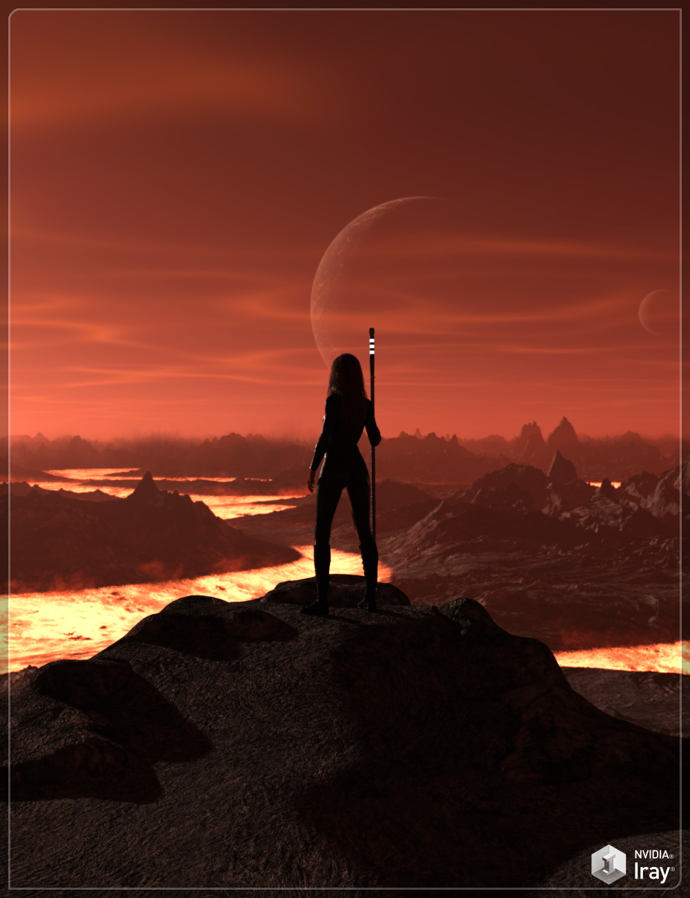 Easy Environments: ExoPlanet V by: Flipmode, 3D Models by Daz 3D