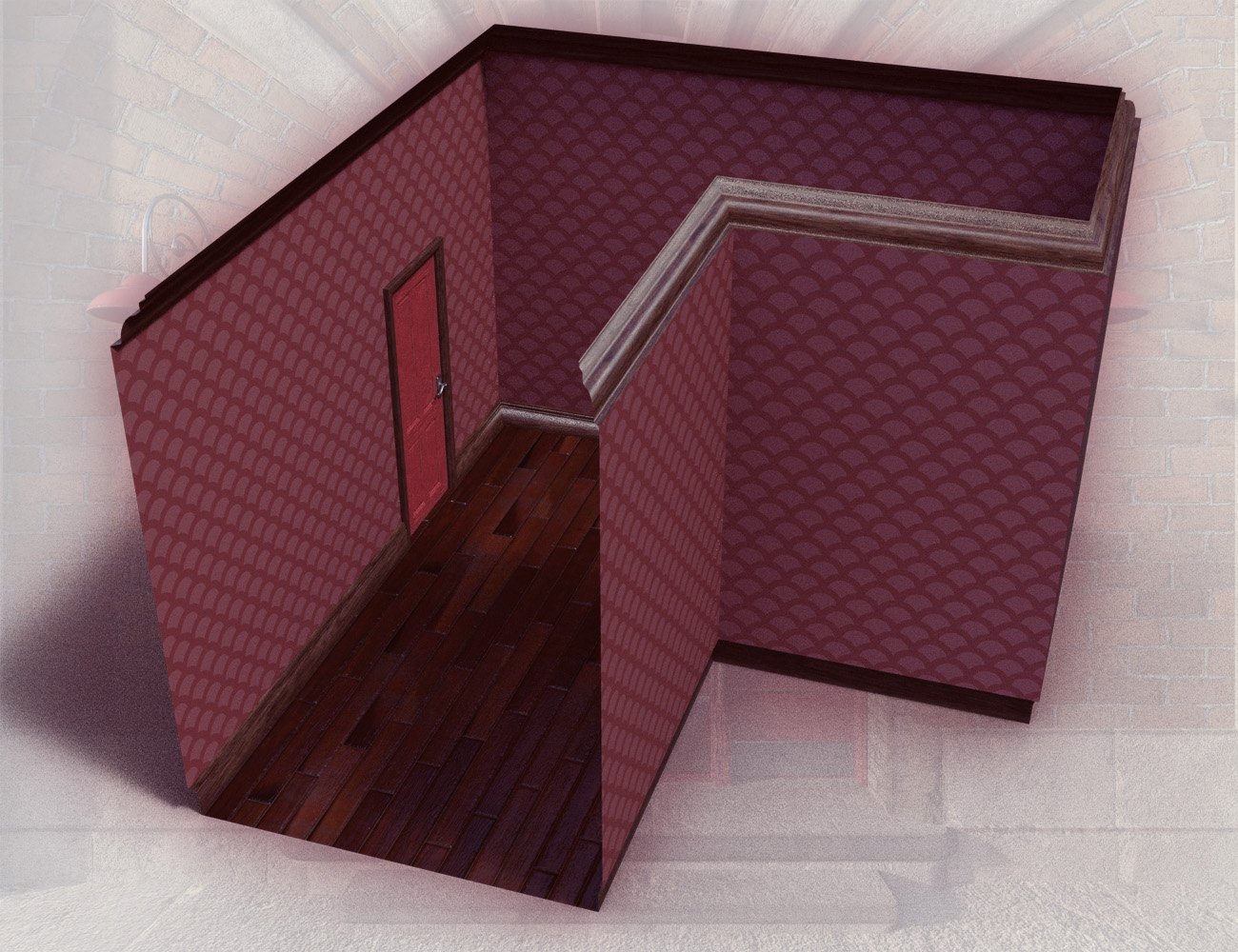 Rouge Deco Vignette 2 Rouge Deco Vignette 2 by: ForbiddenWhispers, 3D Models by Daz 3D