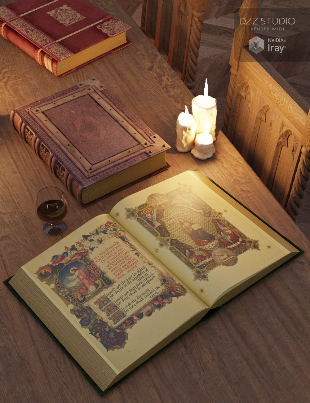 Sacred Texts Sacred Texts by: Merlin Studios, 3D Models by Daz 3D
