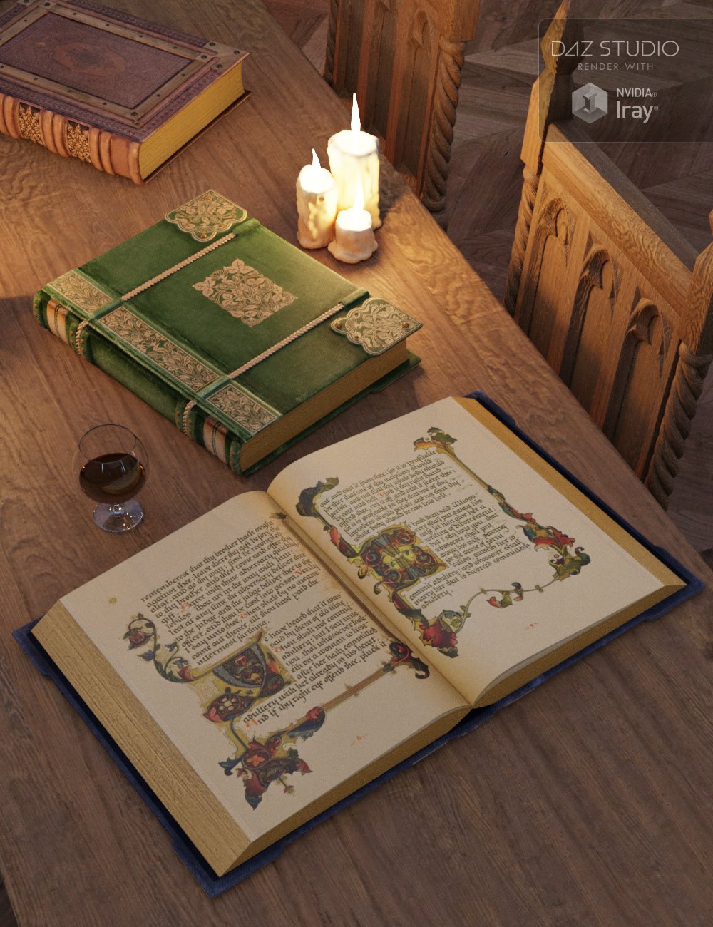 Sacred Texts Sacred Texts by: Merlin Studios, 3D Models by Daz 3D